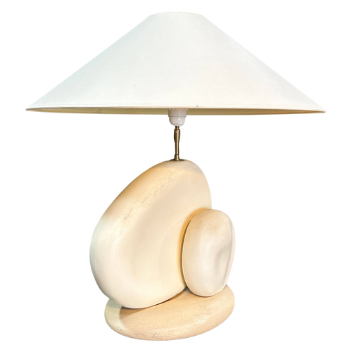 Ceramic Pebble Table Lamp by Francois Chatain