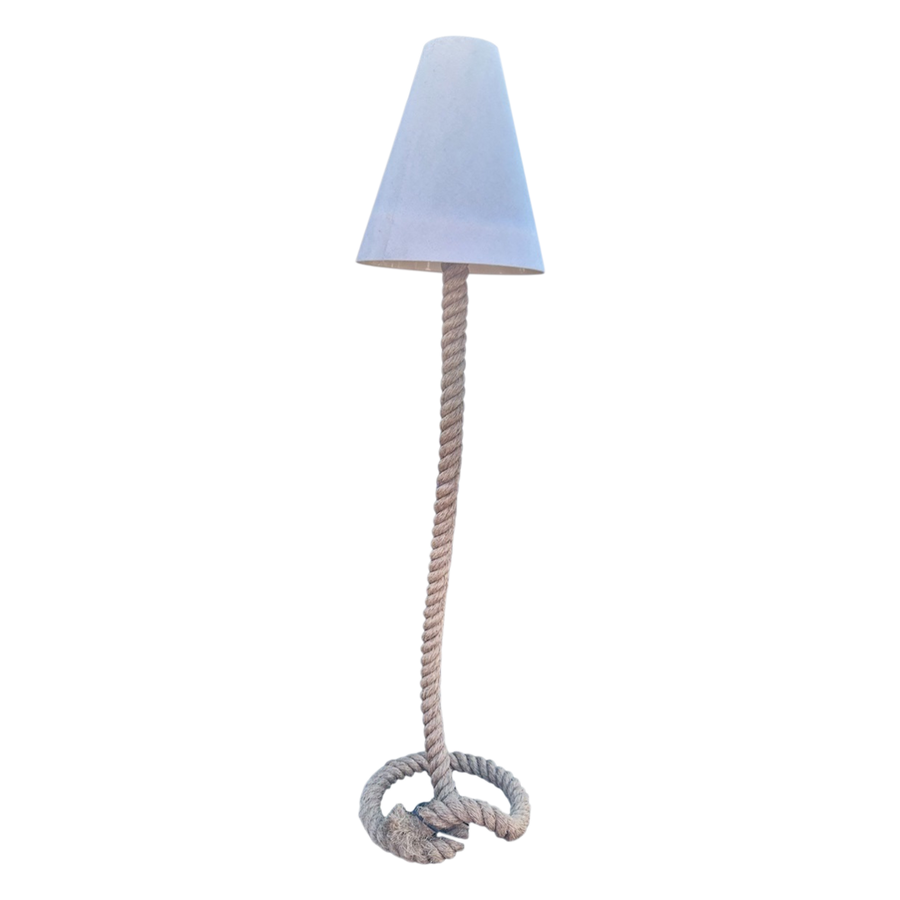 Rope Base French Floor Lamp