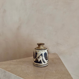 Tonal Speckled Brushstroke Pottery Vessel
