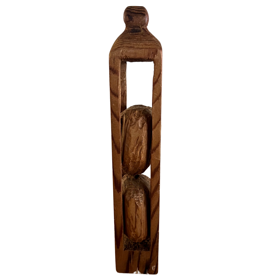 Wooden Rattle Object