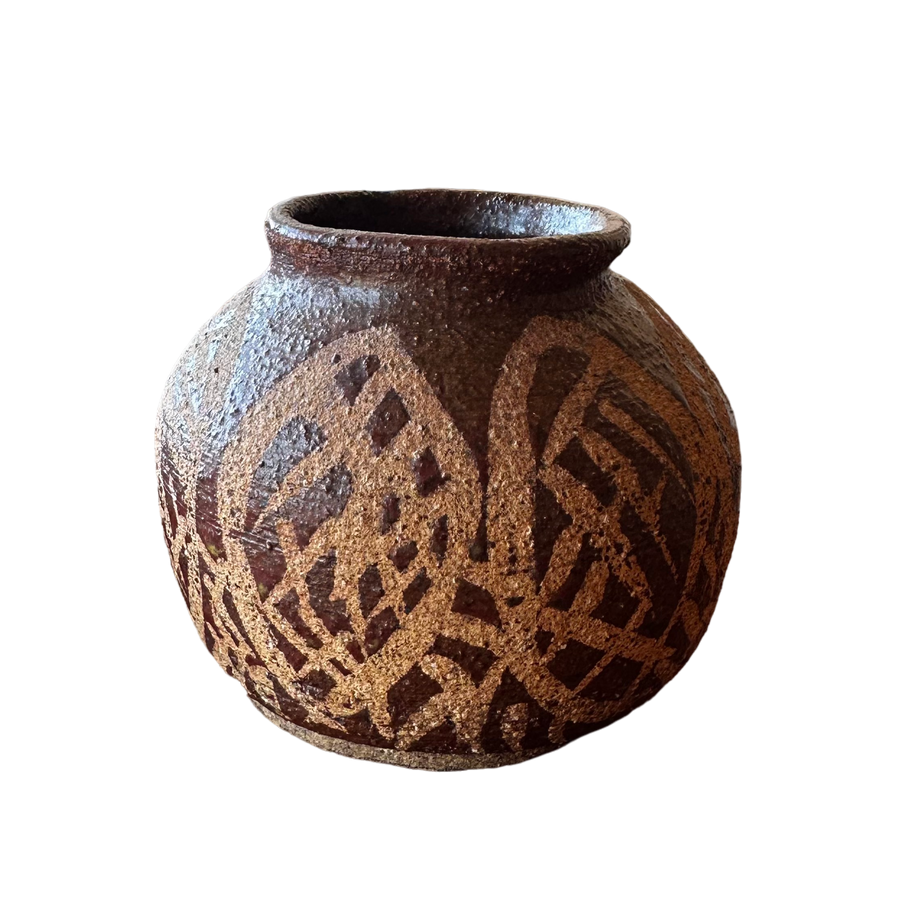 Small Tonal Texured Vessel