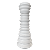 Turned Painted Wood Pepper Grinder