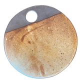 Studio Pottery Round Cheese Tray