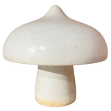 Large White Ceramic Mushroom