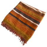 Hand Loomed Striped Vintage Textile