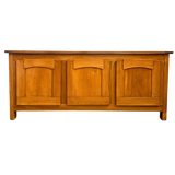 Arched Panel Solid Elm Sideboard by Maison Regain