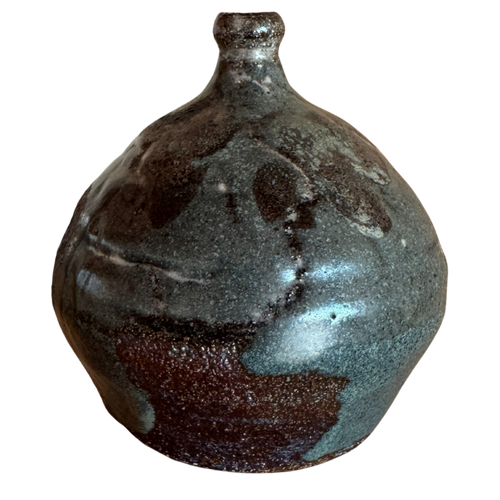 Moss Glaze Bud Vase