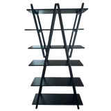 Ebony 'Nuvola Rossa' Bookcase by Vico Magistretti for Cassina