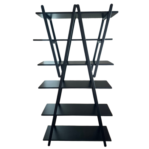 Ebony 'Nuvola Rossa' Bookcase by Vico Magistretti for Cassina