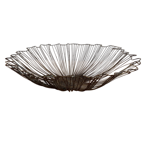 Vintage Wire Bloom Fruit Bowl