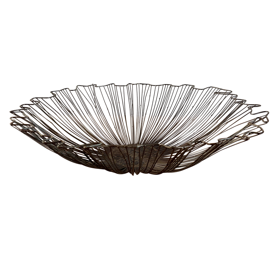 Vintage Wire Bloom Fruit Bowl