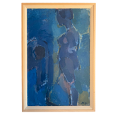 Vintage Blue Silhouettes, 1984