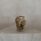 Earth Toned Mottled Vessel