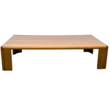Rounded Edge Teak Coffee Table