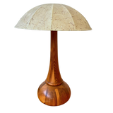 French Pine and Parchment Shade Table Lamp