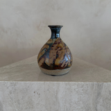 Multi-Tone Studio Pottery Bottle Vase