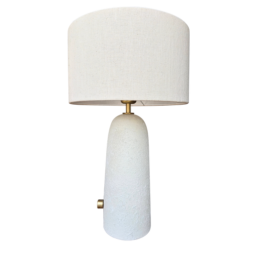 Portuguese Handmade Ceramic Dimmable Lamp by DeBarro