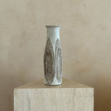 Neutral Etched Tonal Vessel