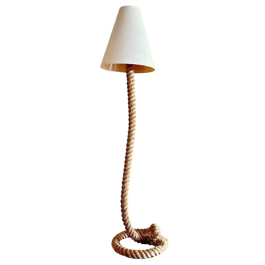 Rope Base French Floor Lamp