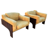 Pair of 'Oriolo' Armchairs by Claudio Salocchi for Sormani, 1960