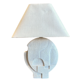 Postmodern Carved Plaster Table Lamp
