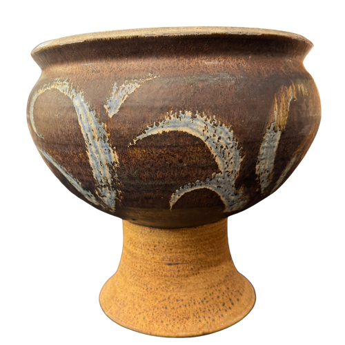 Large Round Studio Ceramic Vessel