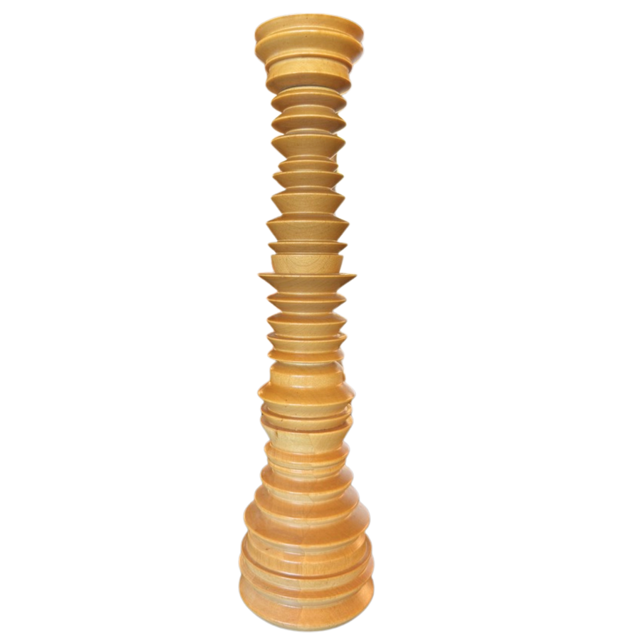 Turned Beech Pepper Mill