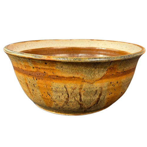 Brown Glazed Ceramic Bowl
