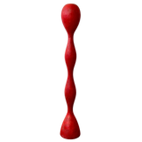 Red Yoga Floor Lamp by Guglielmo Berchicci for Kundalini, 1990s