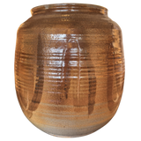 Brown Glazed Studio Ceramic Vessel