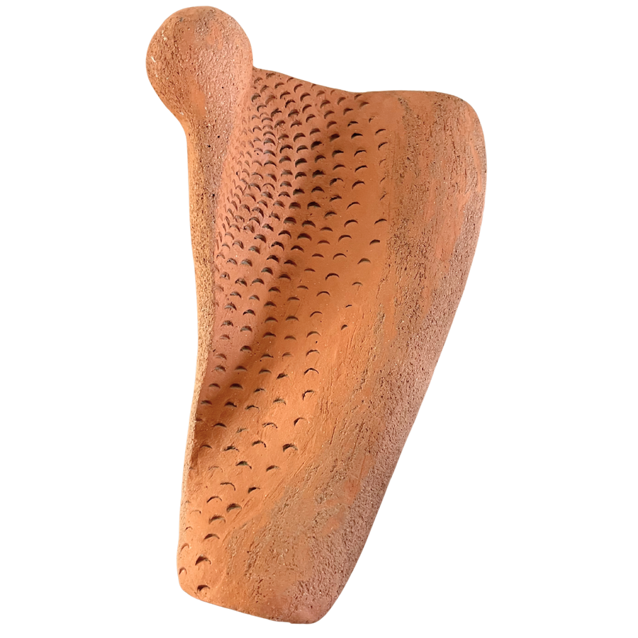 Textured Terracotta Sculpture