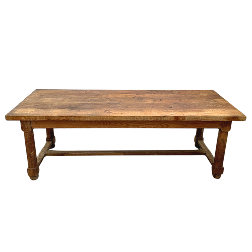 Early 20th Century French Oak Farm Table