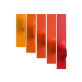 'Castle Of Keys, (Orange Wave)' by Samantha McCurdy