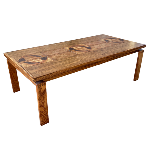 Danish Modern Tiled Coffee Table by TRIOH