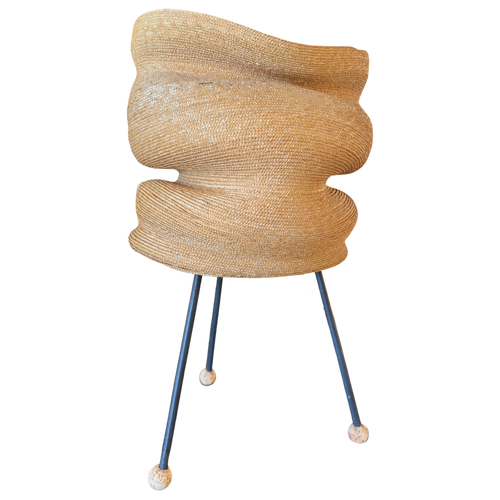 Woven Fiber Table Lamp