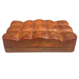 Mini Embossed Leather Box