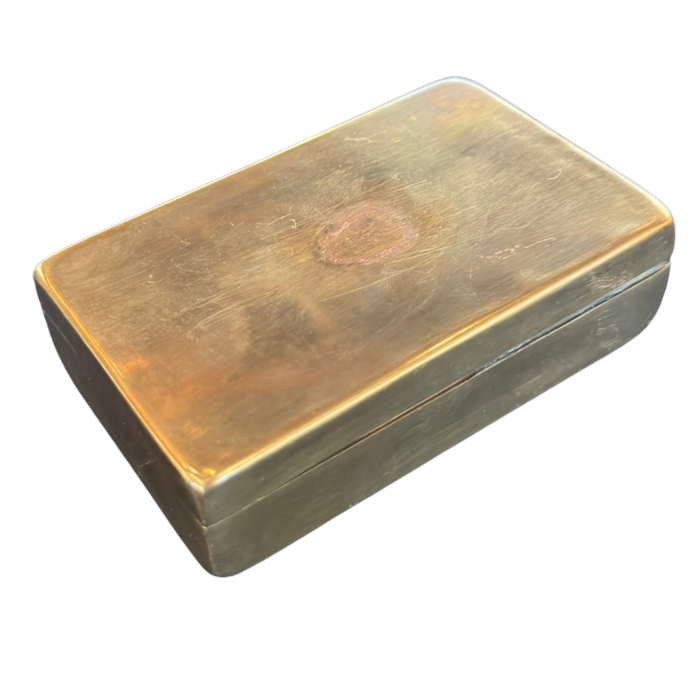 Mini Brass Stash Box