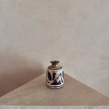 Tonal Speckled Brushstroke Pottery Vessel