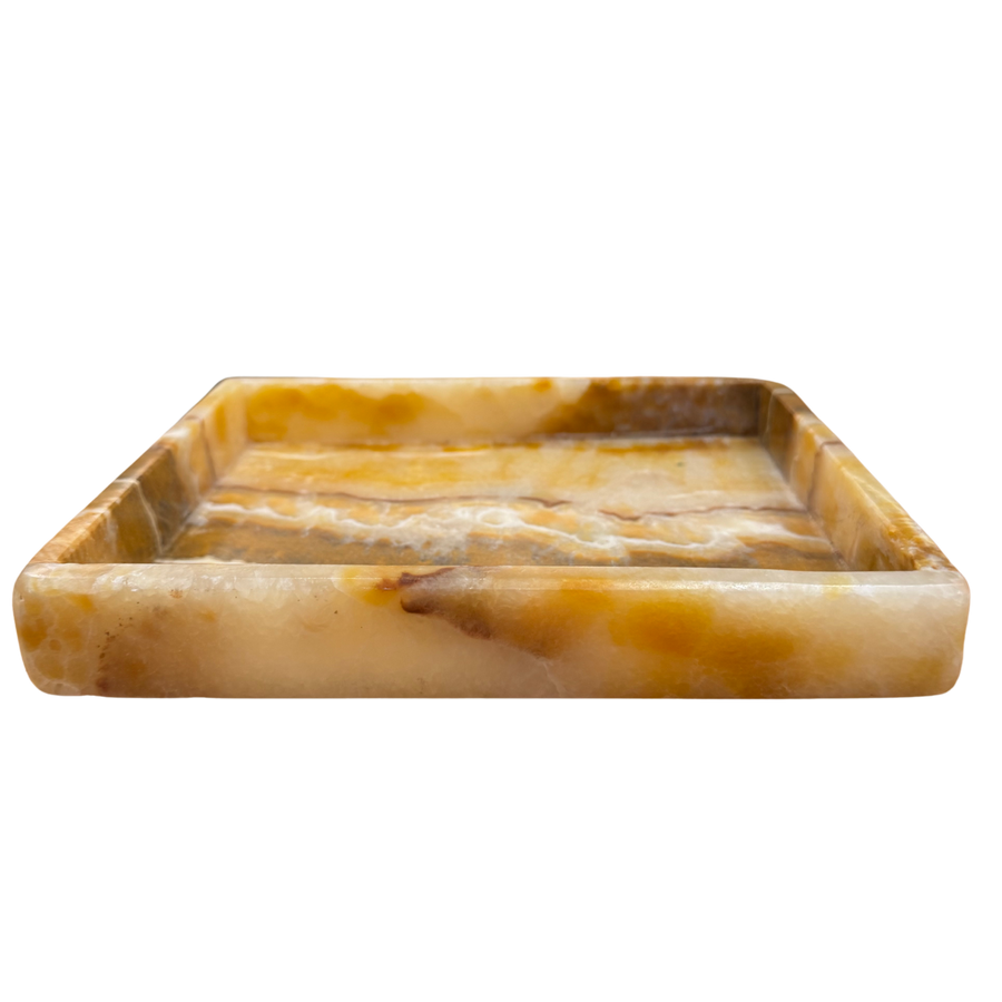 Square Onyx Tray