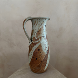 Rust Speckled Studio Pottery Pitcher