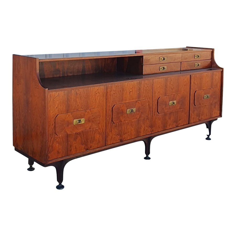 Vintage Italian Rosewood Sideboard