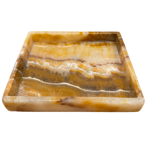 Square Onyx Tray