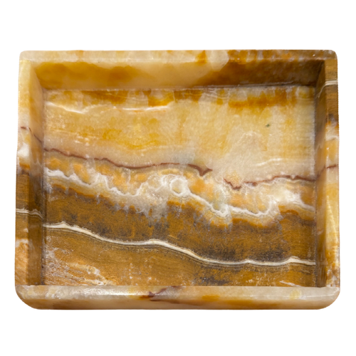 Square Onyx Tray