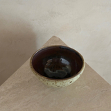 Earth & Umber Glazed Ceramic Bowl