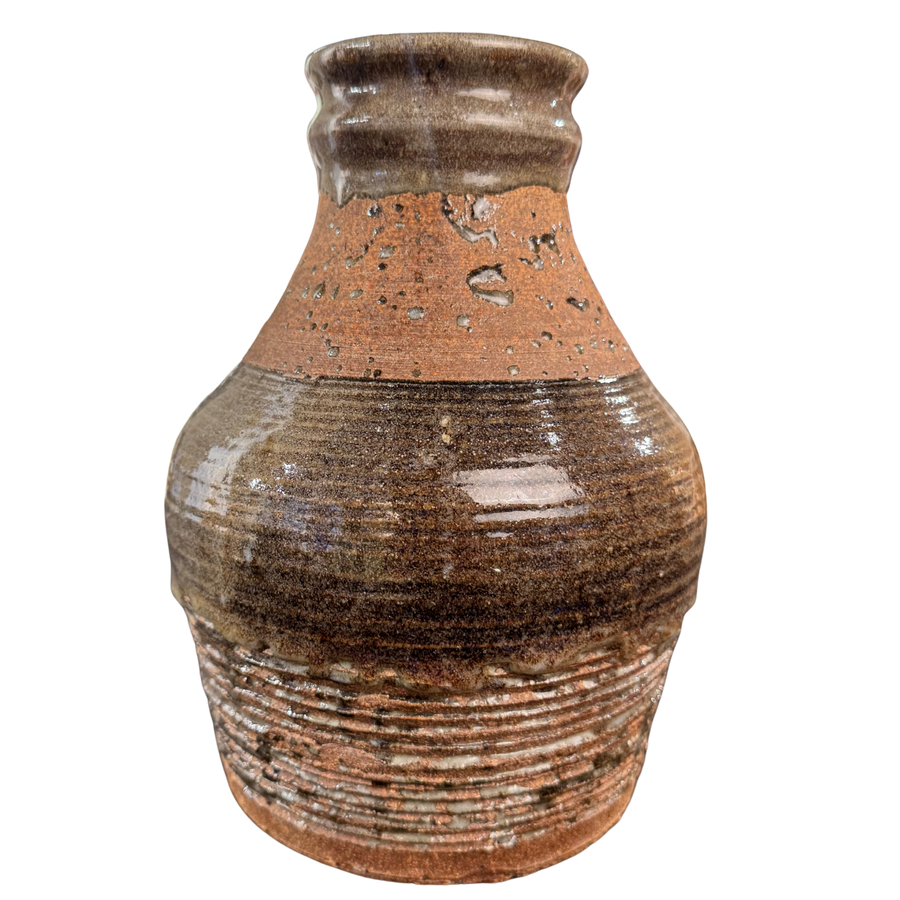 Layered Earth Studio Ceramic Vessel