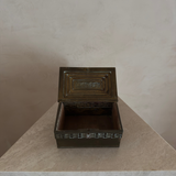 Early 1900's Small Metal jewelry box