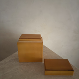 Minimalist Amber Nesting Box, Set of 3