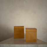Minimalist Amber Nesting Box, Set of 3
