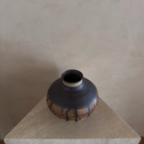 Vintage Abstract Earthtone Studio Pottery Vase