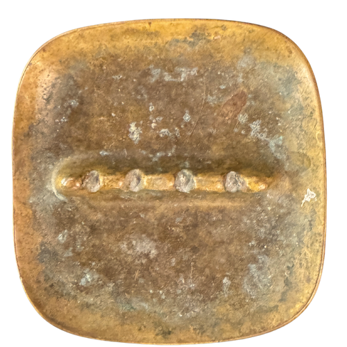 Brass Rounded Edge Ashtray